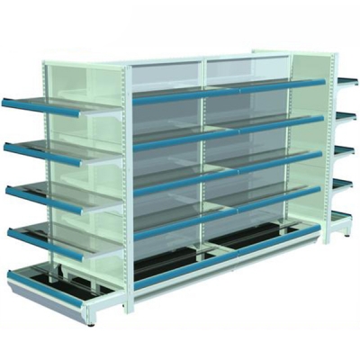 Convenience store shelves